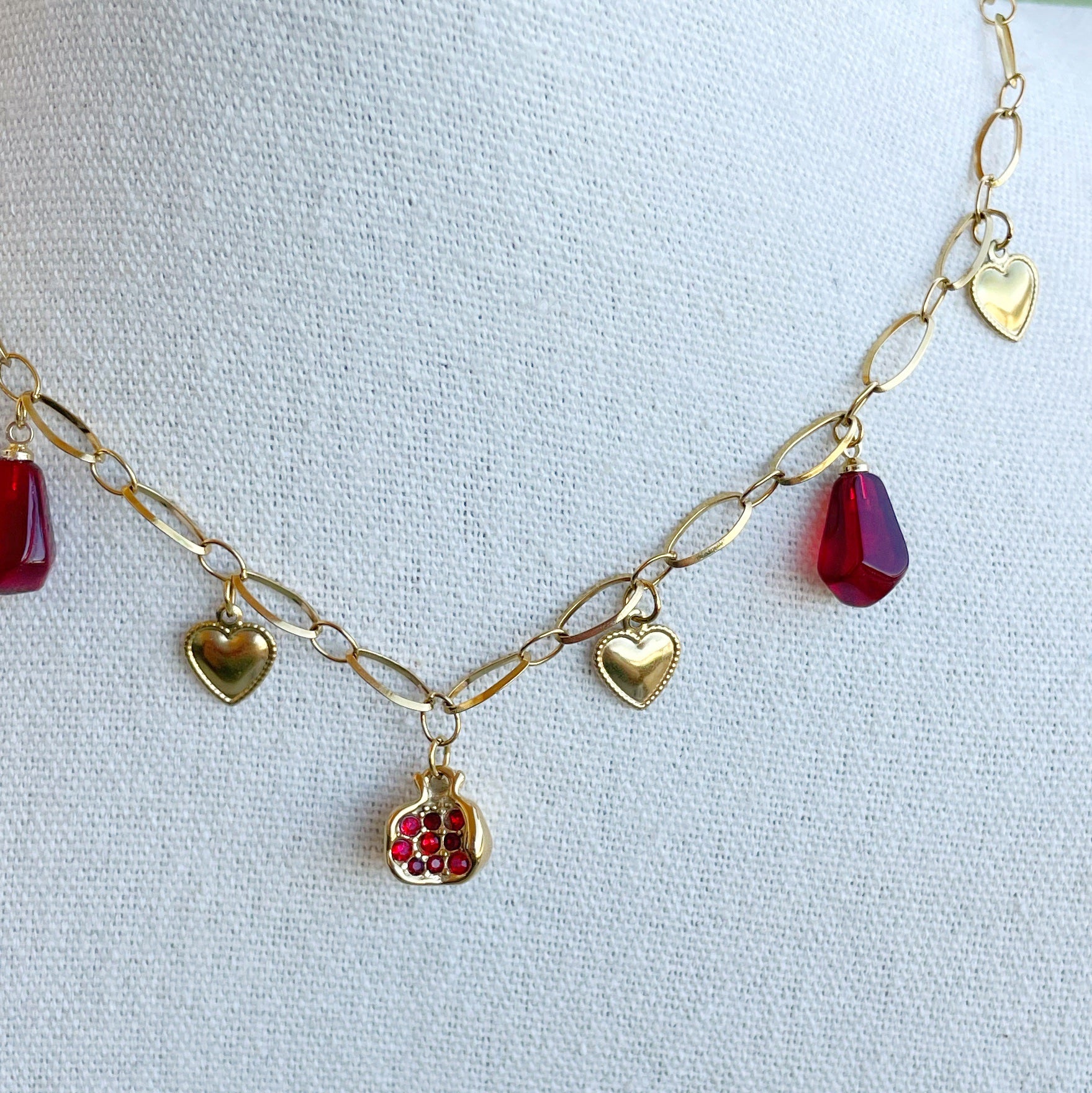 Collar multicharm “Sultana”