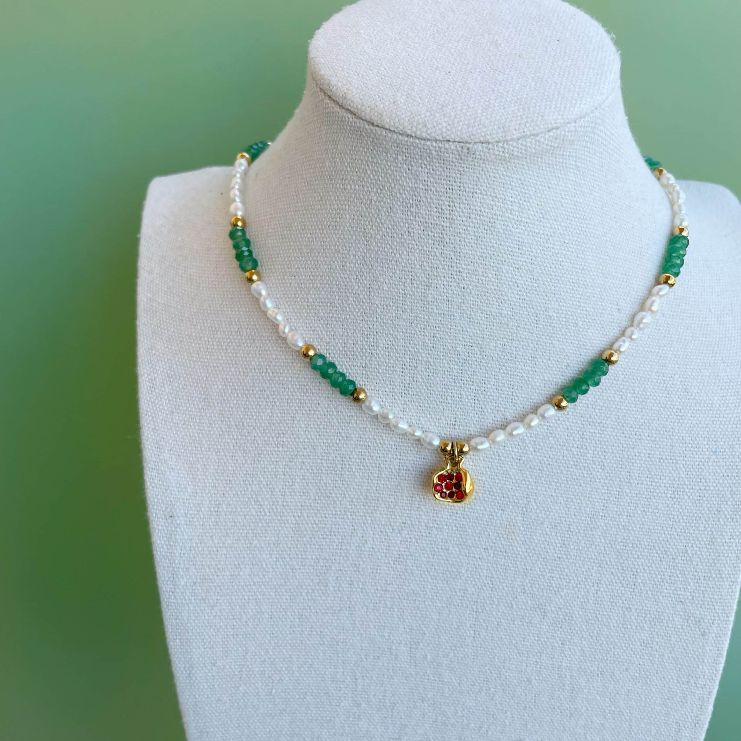 Collar “Yo te quiero verde”
