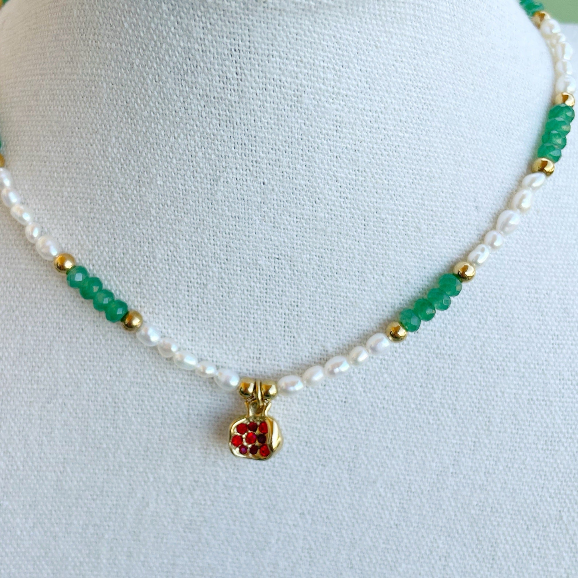 Collar “Yo te quiero verde”