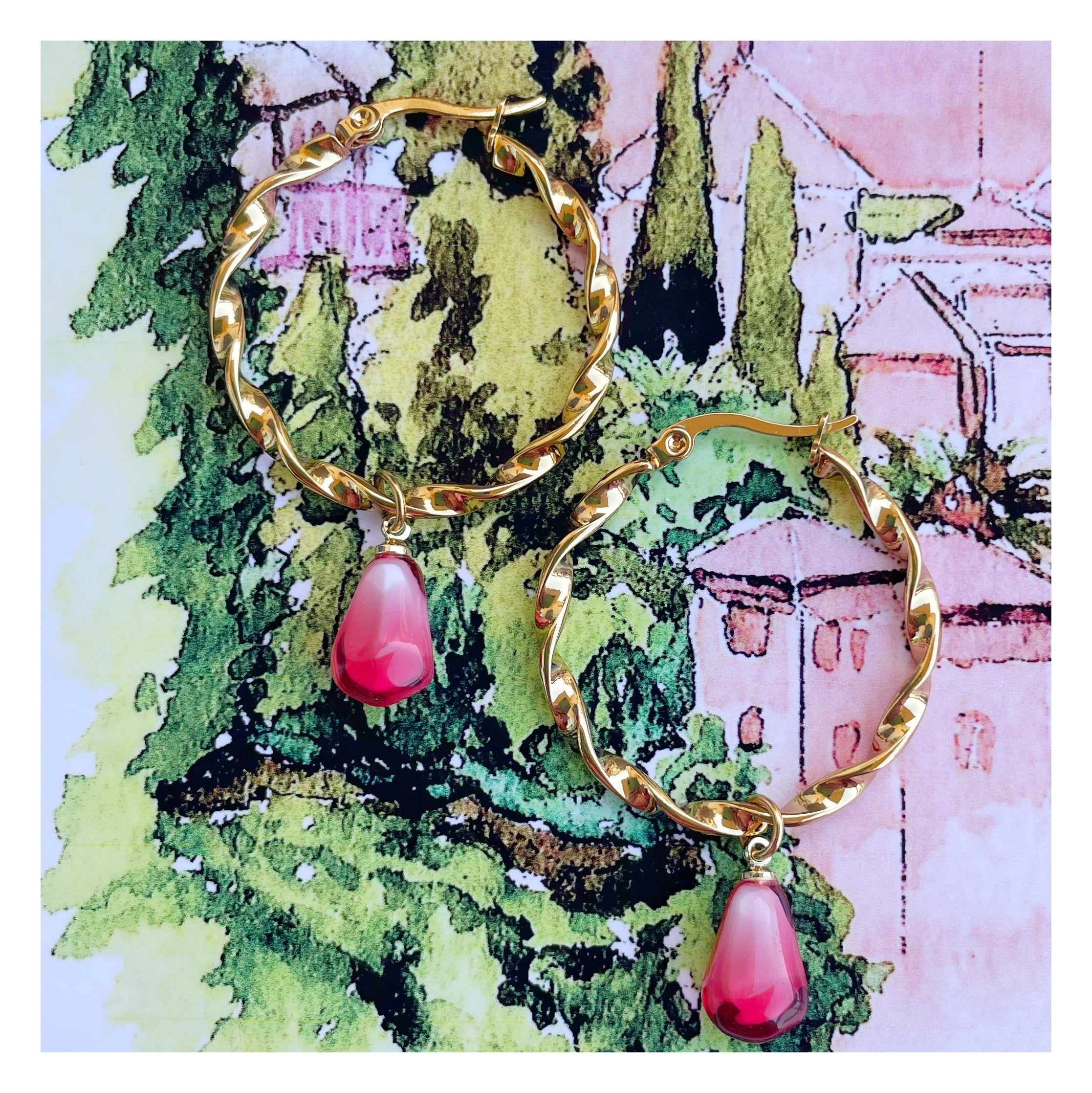 Pendientes “San Miguel” (claro)