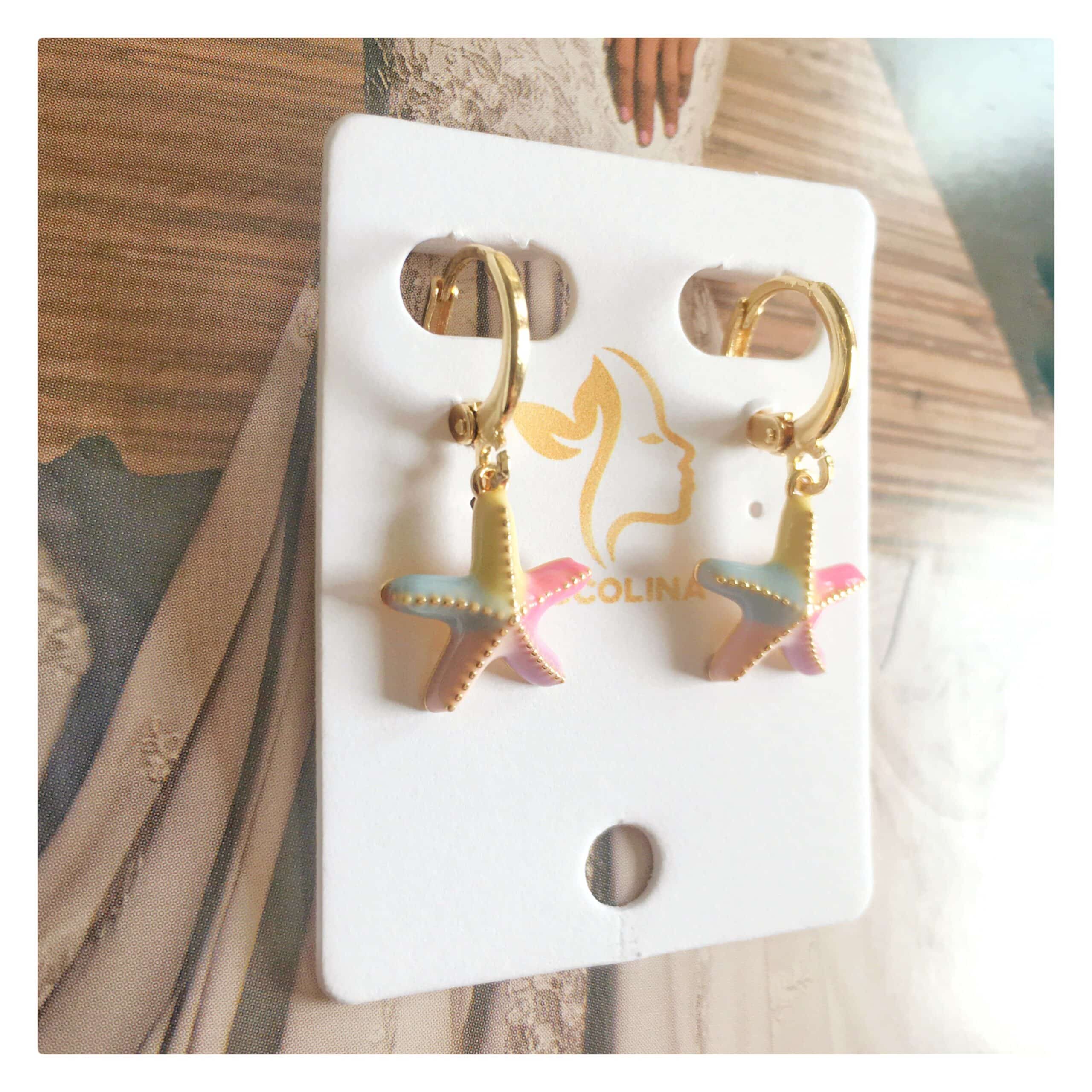 Pendientes “Starfish”