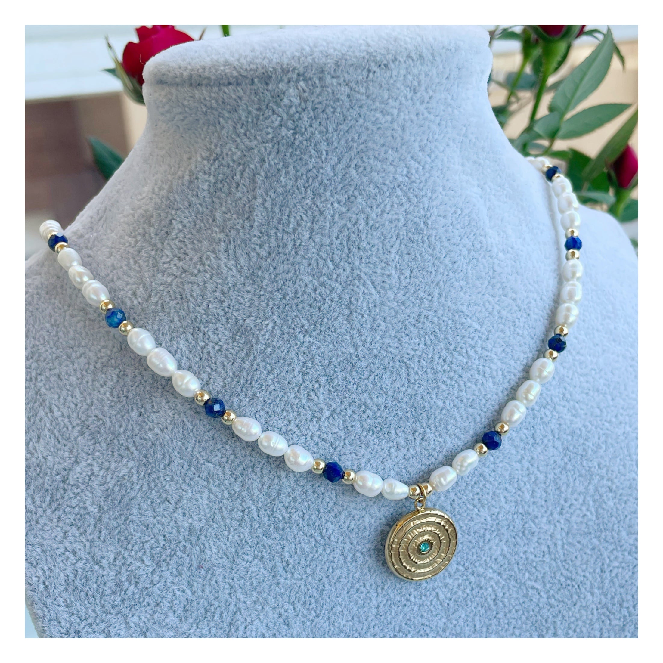 Collar perlas “Caira”