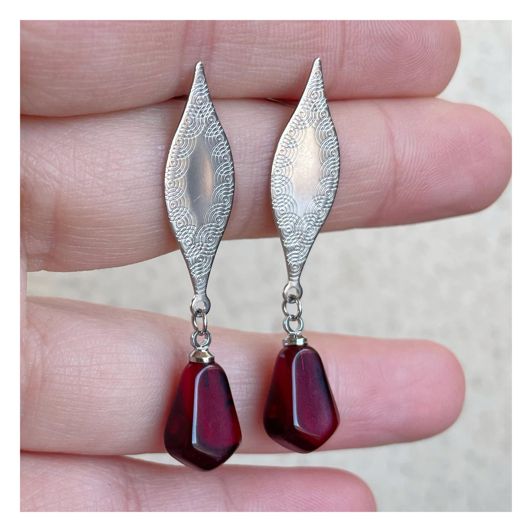Pendientes “Alpujarra” (plateado)