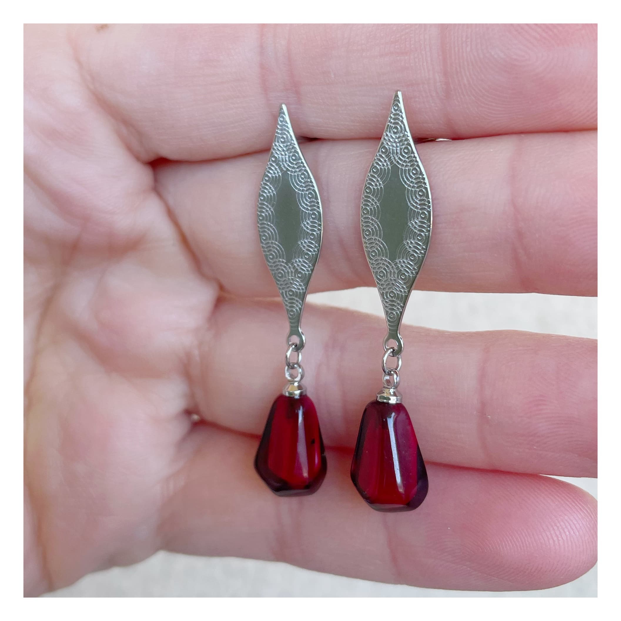 Pendientes “Alpujarra” (plateado)