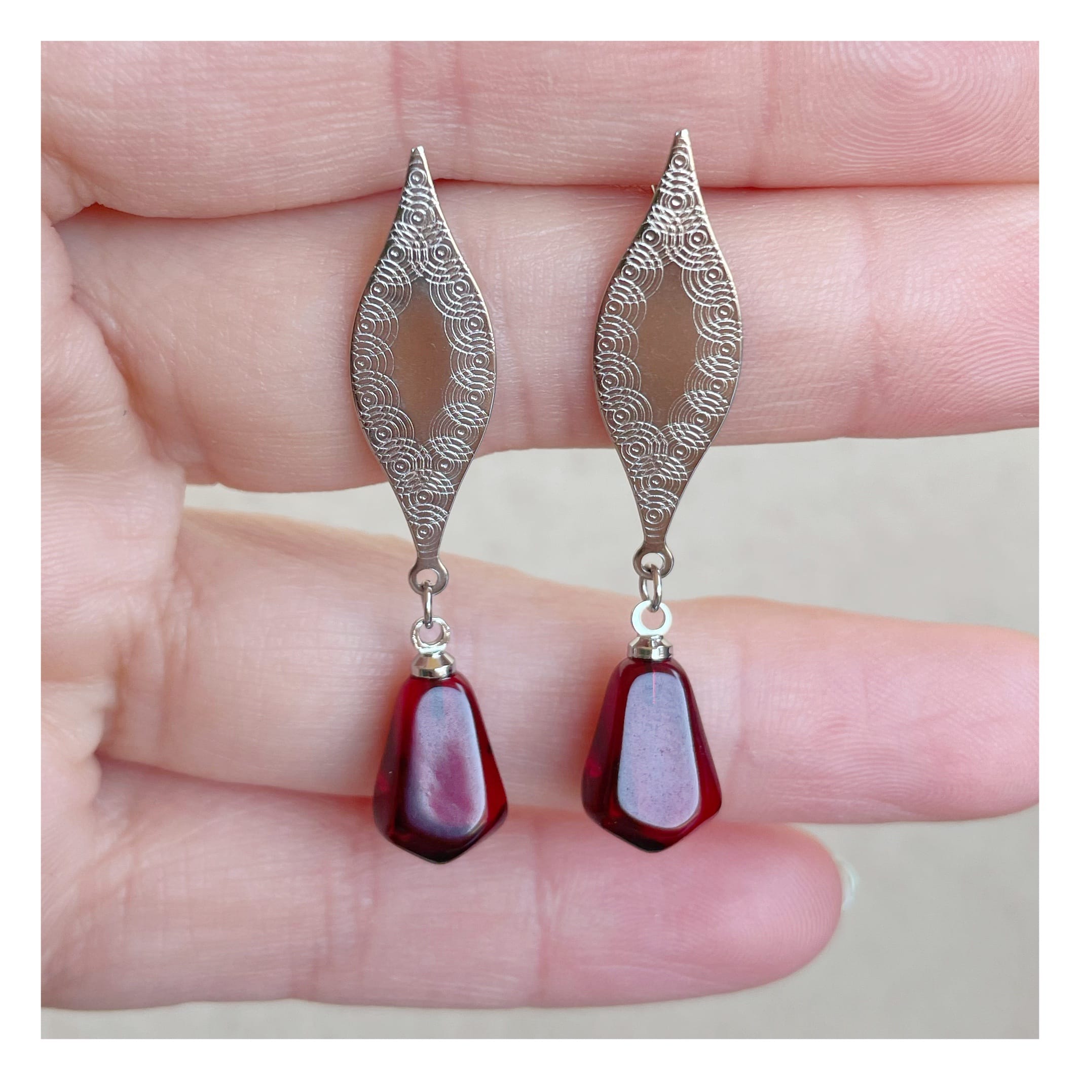 Pendientes “Alpujarra” (plateado)
