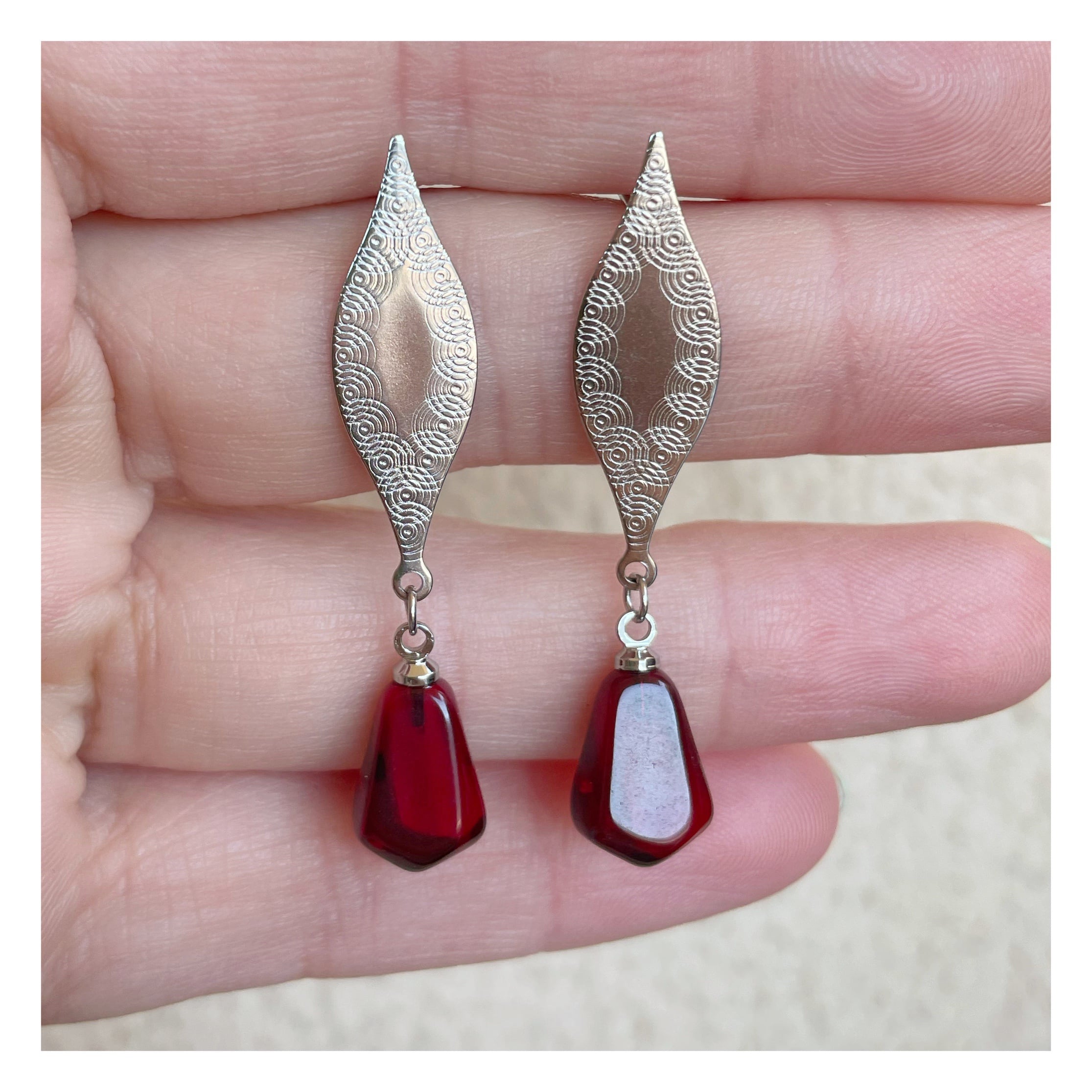 Pendientes “Alpujarra” (plateado)