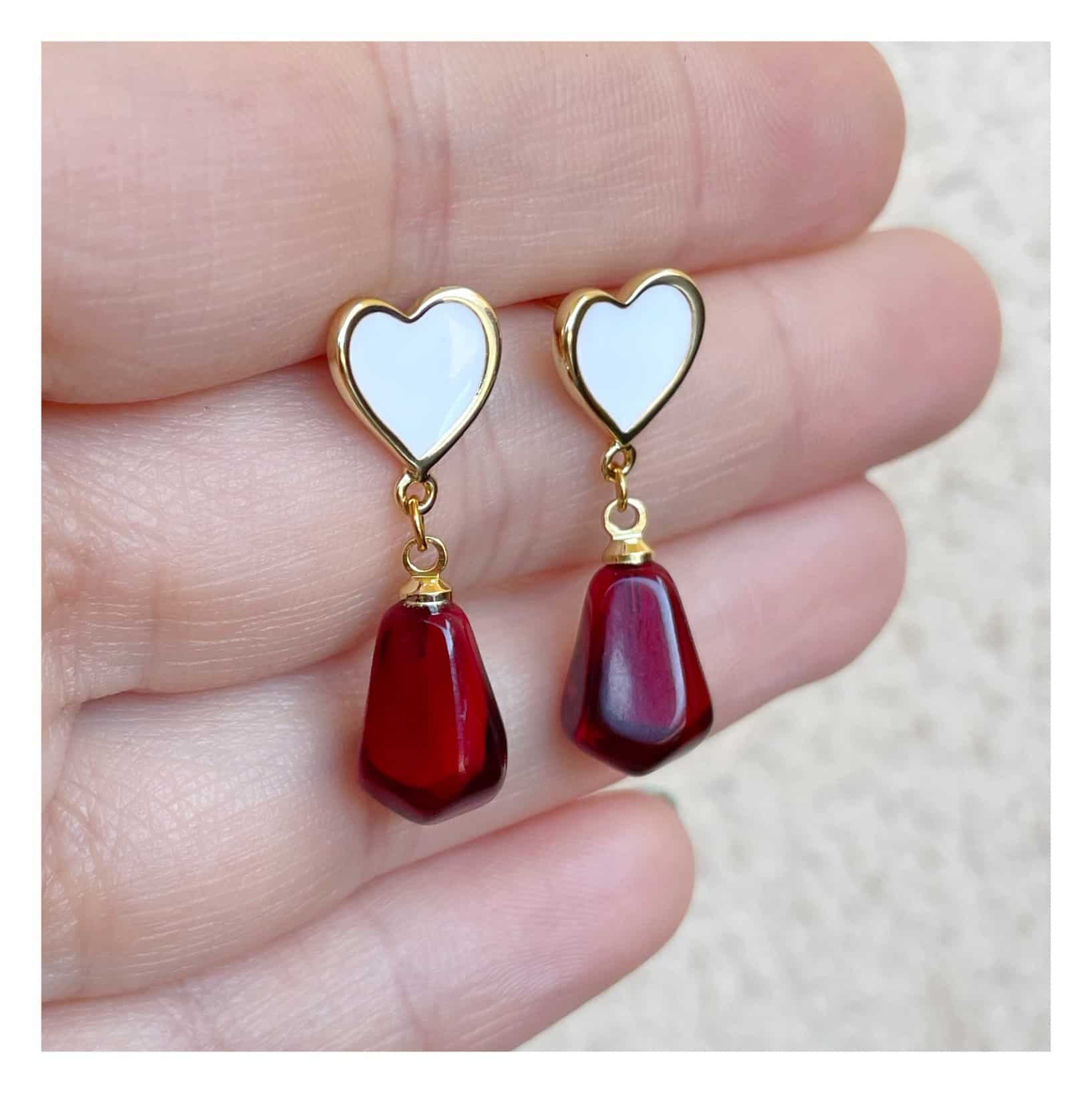 Pendientes “Bonica” (oscuro)
