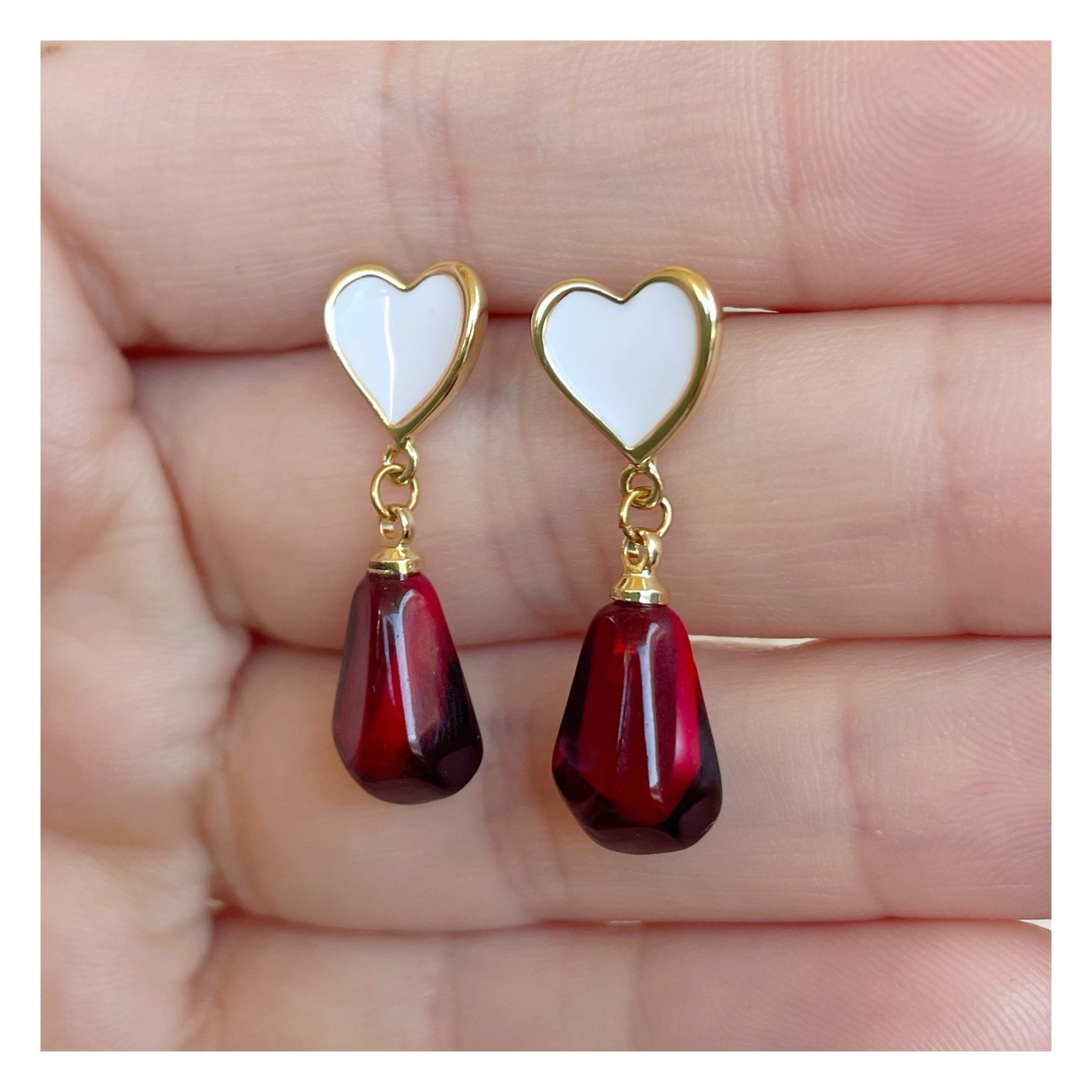 Pendientes “Bonica” (oscuro)