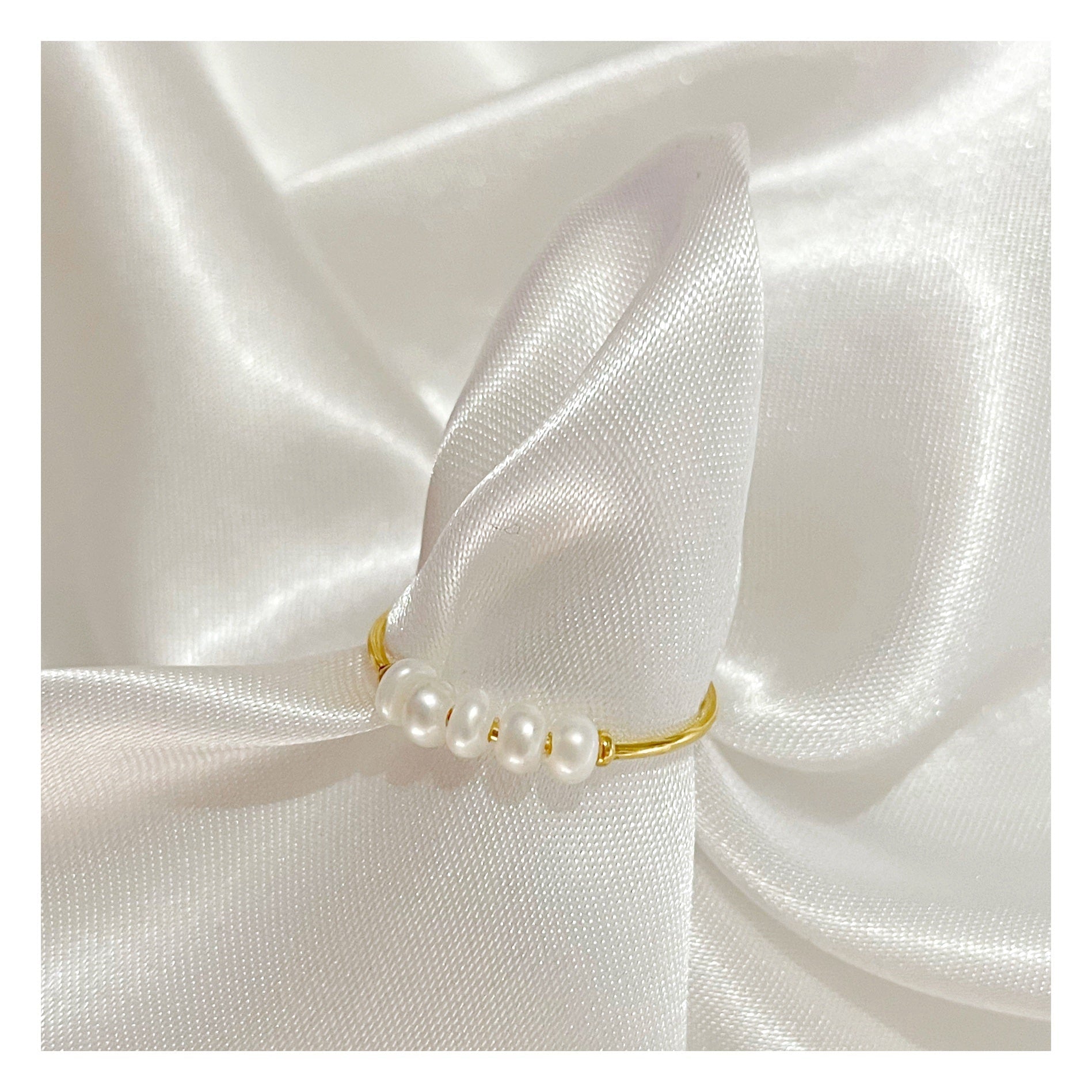 Anillo “Perlitas”