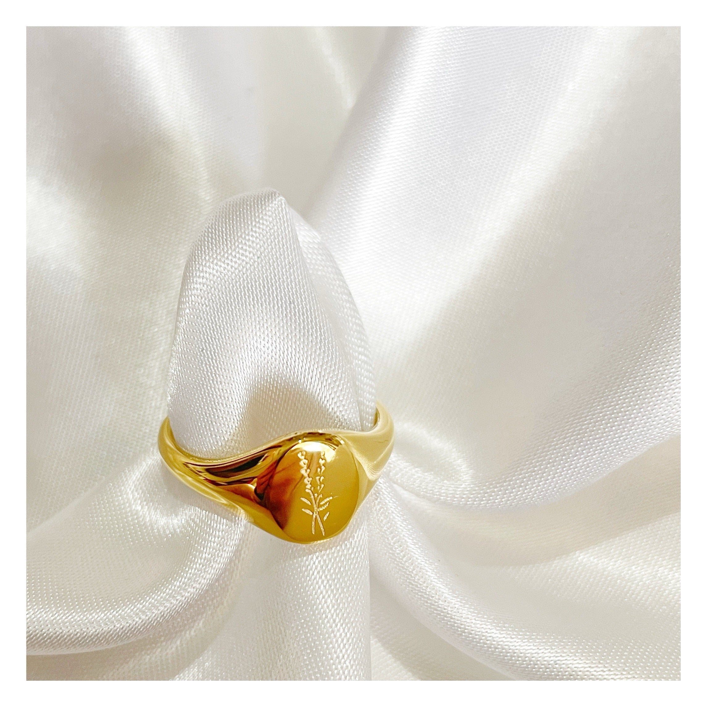 Anillo sello “Lavanda”
