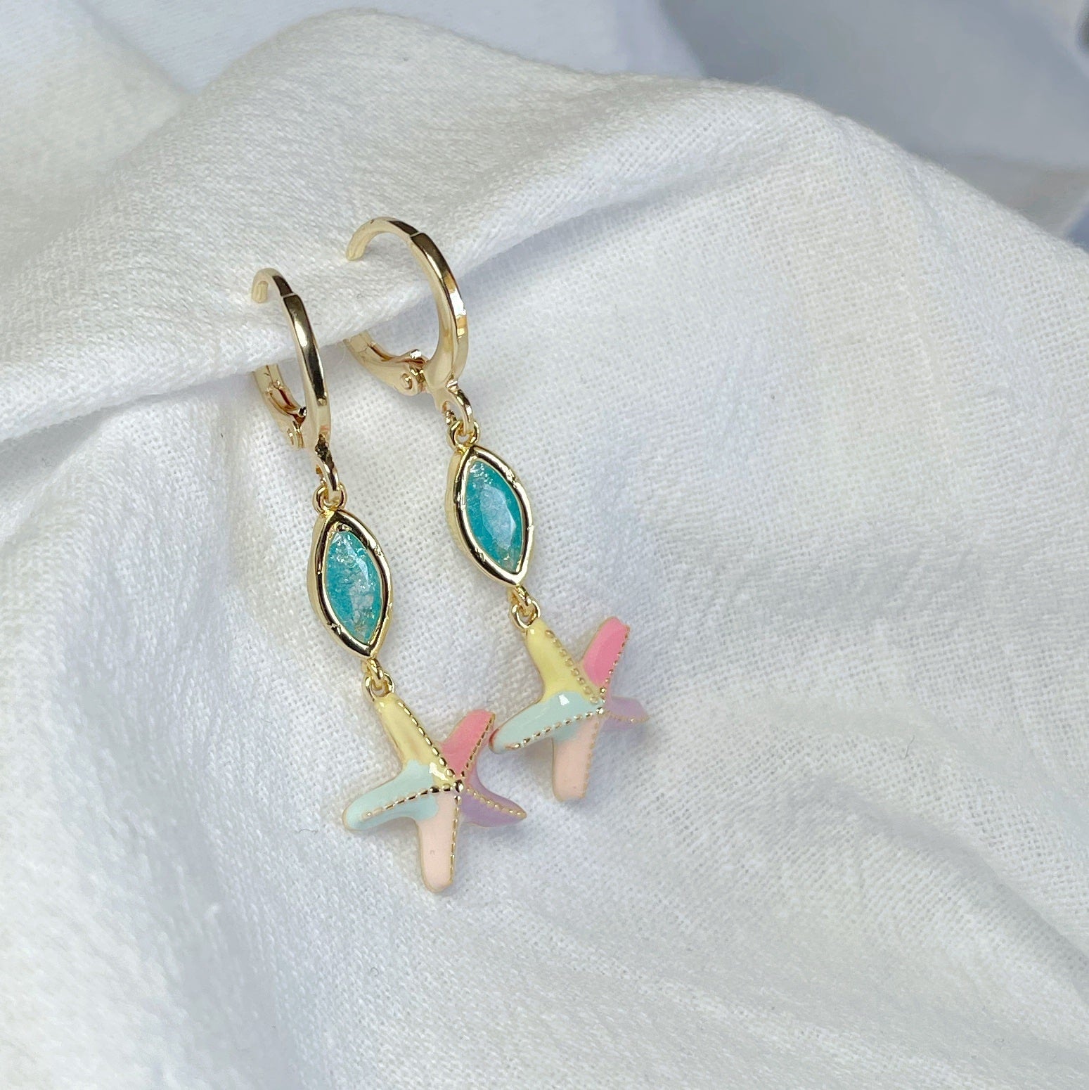 Pendientes “Starfish” largo