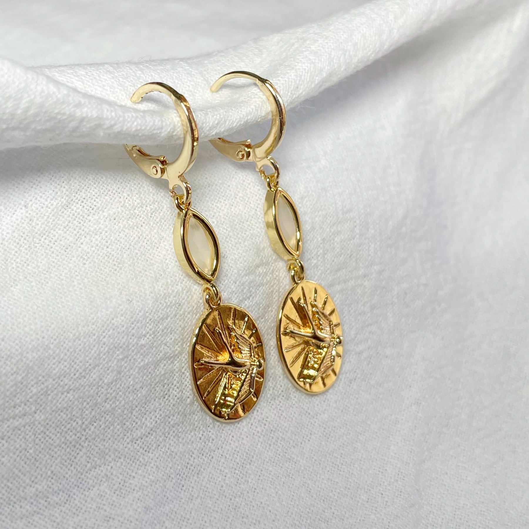 Pendientes “Swallow” largo