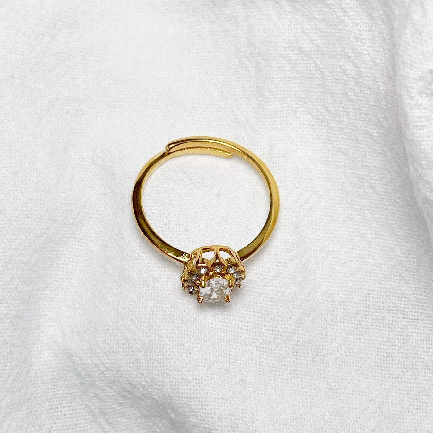 Anillo “Princesa Diana” (Blanco)