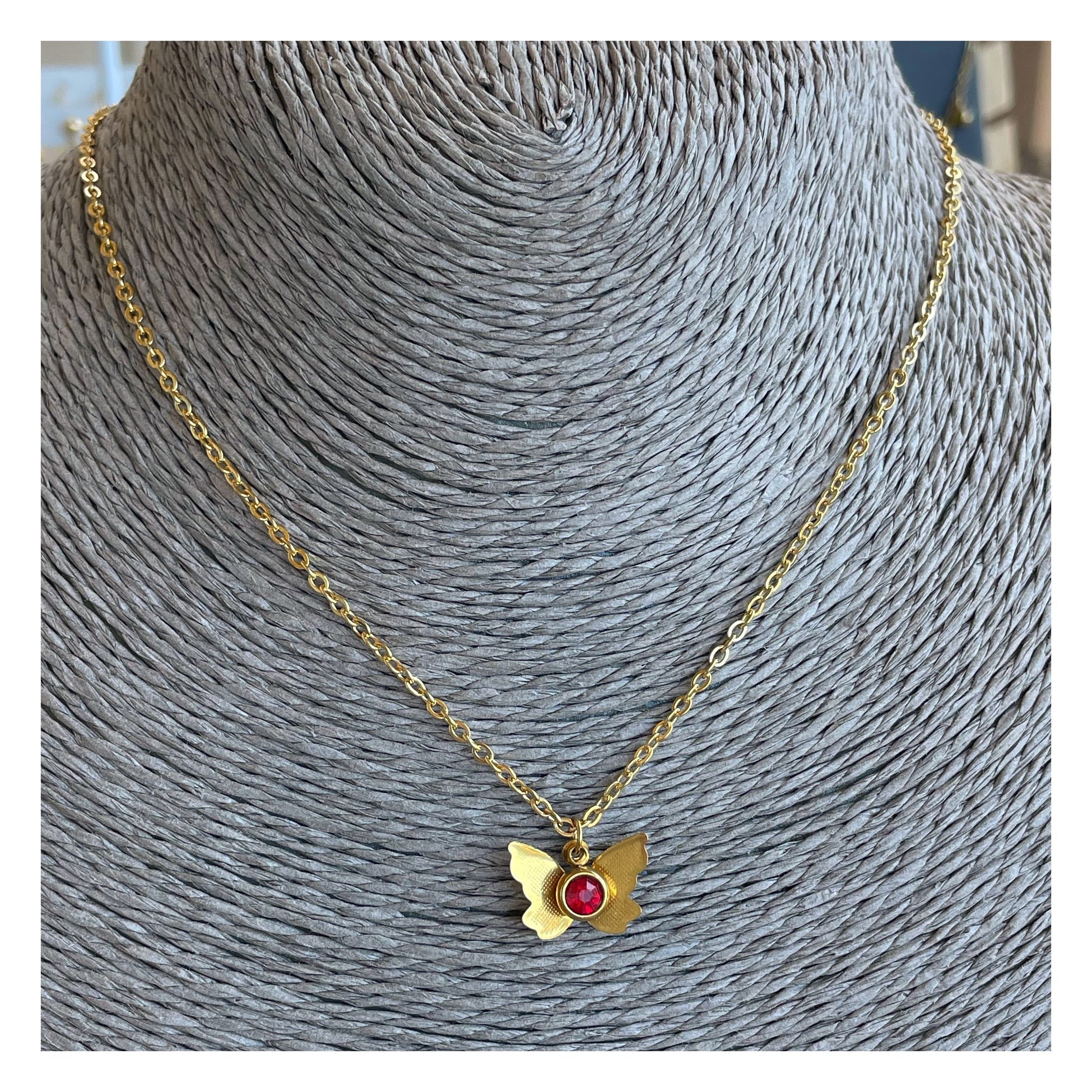 “Mariposa” rojo