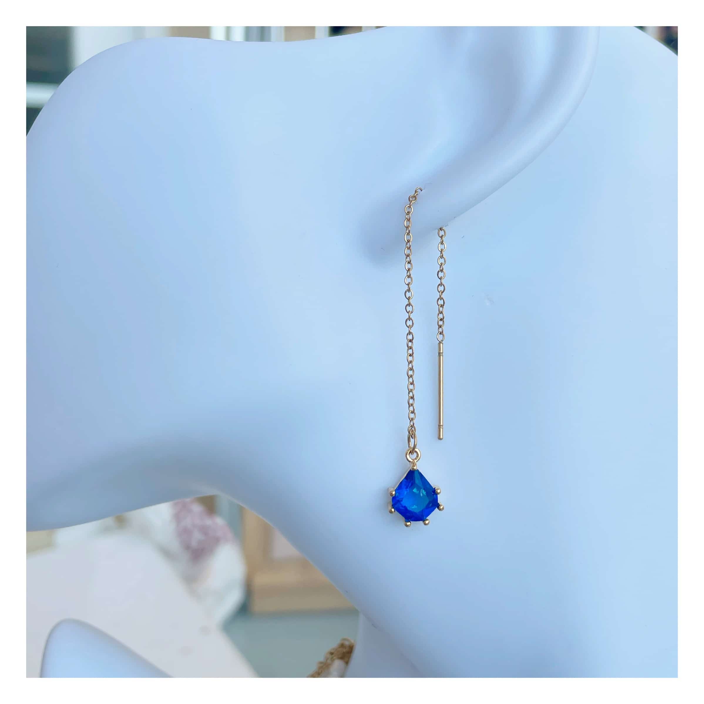 “Drops” Azul cadena