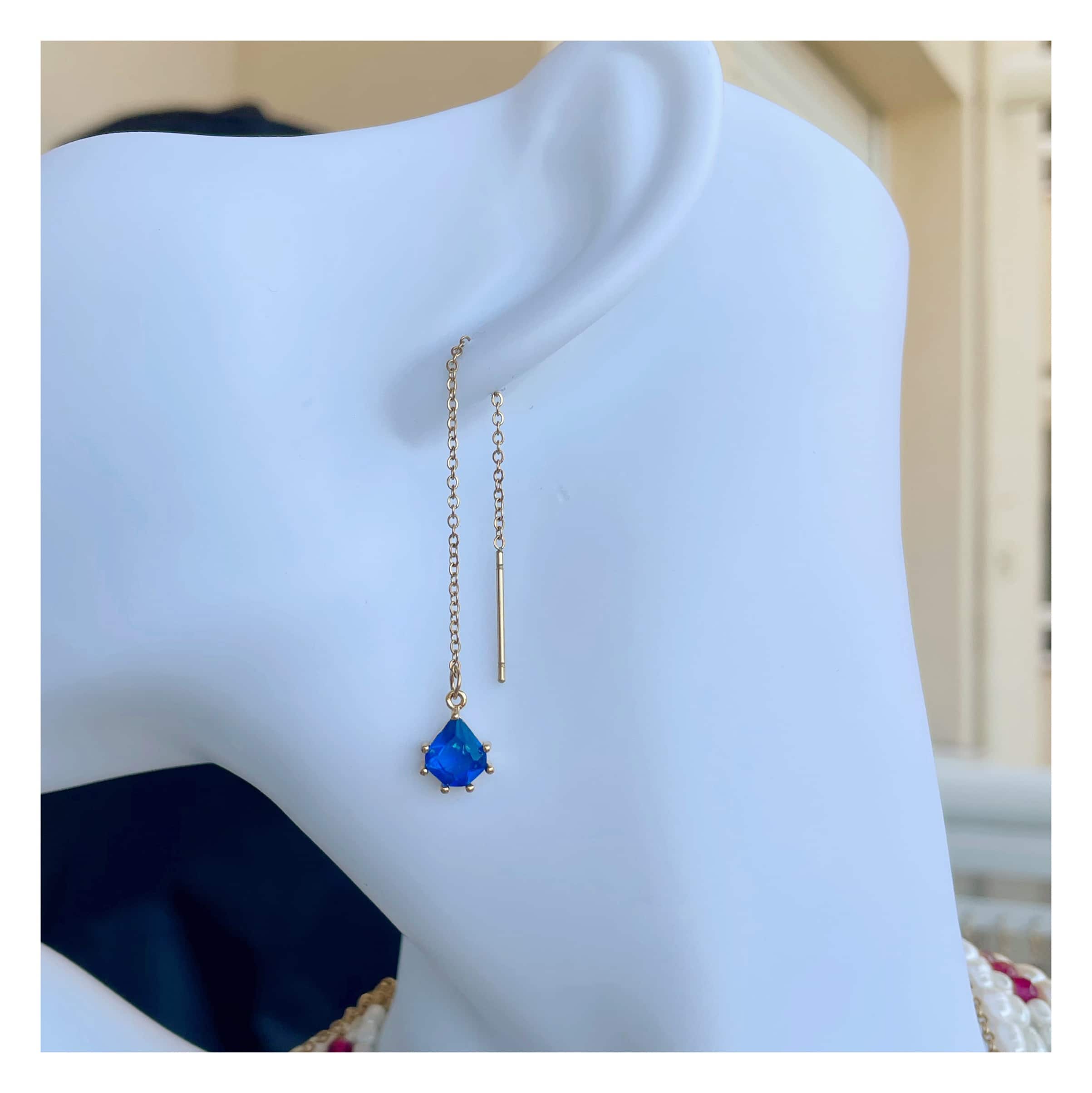 “Drops” Azul cadena
